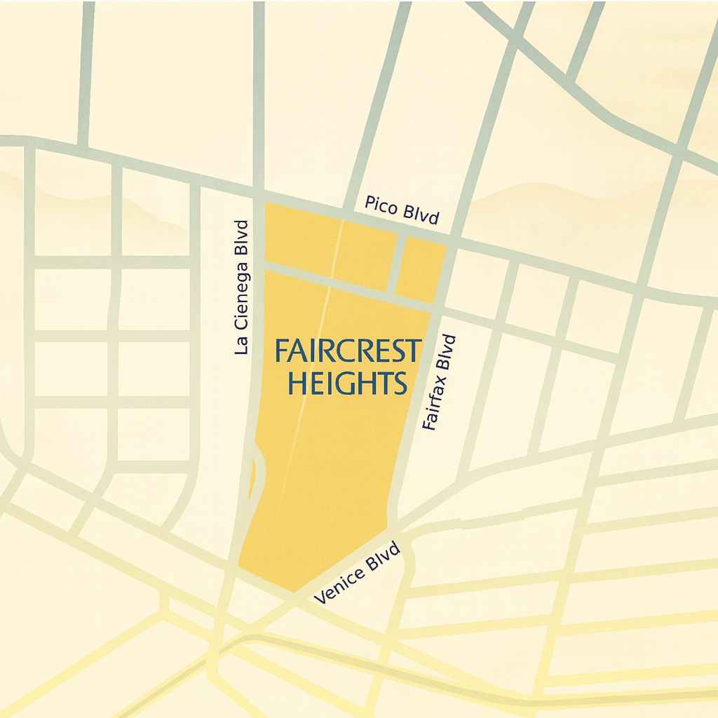 Map Faircrest Heights Realtor Yild Guven