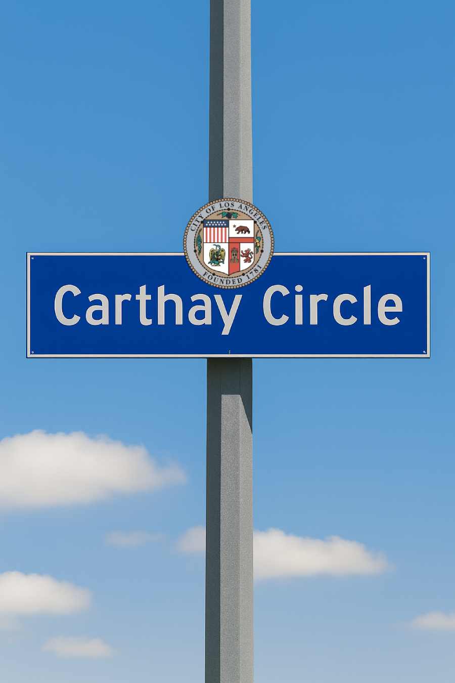 Carthay Circle Realtor Neighborhood Sign Yild Guven