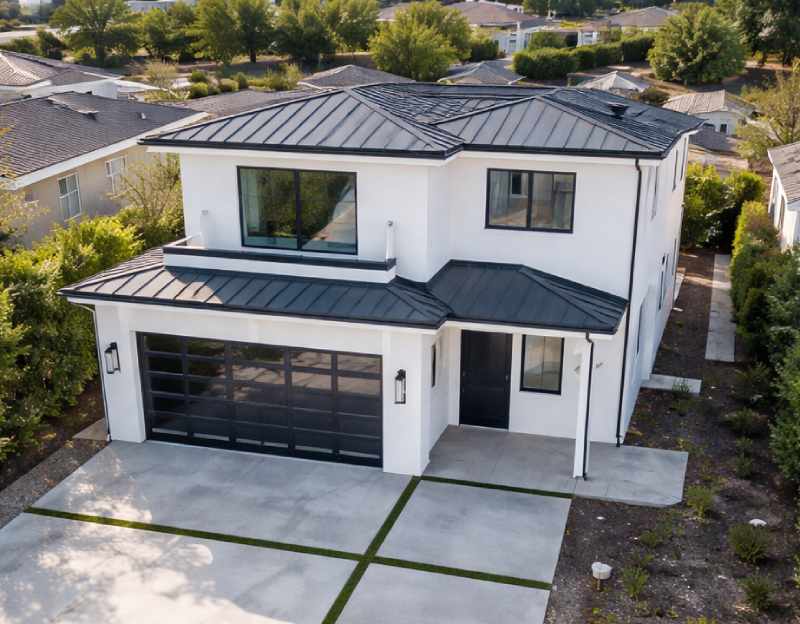 Cheviot Hills Realtor Home Drone Shot