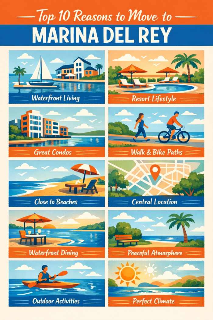 Marina del Rey Realtor - Top 10 reasons to move to Marina del Rey