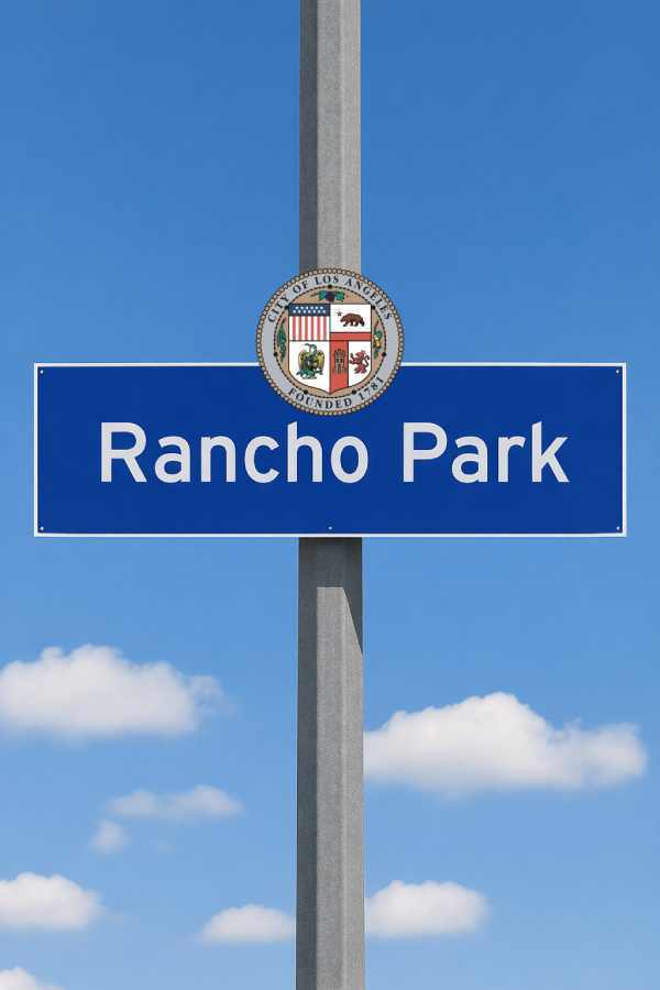 Rancho Park Realtor Yild Guven Street Sign