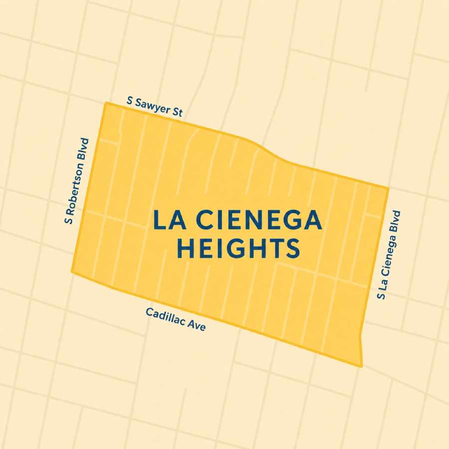 La Cienega Heights Realtor Map Yild Guven
