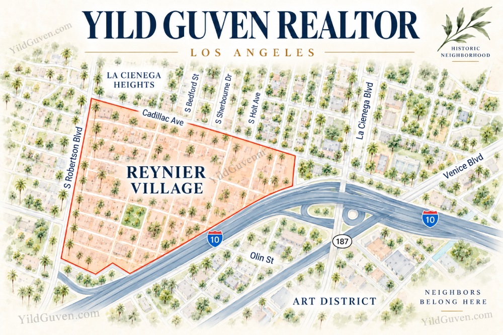 Map Reynier Village Realtor Yild Guven