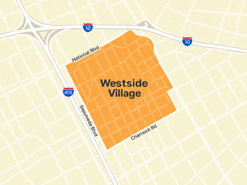 Westside Village Realtor Map Yild Guven